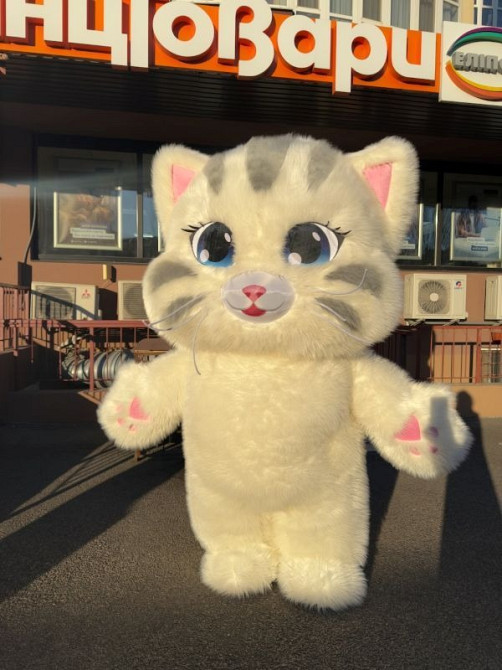 Надувной костюм аниматору кот 4 часа работы 2.4 м 60 Вт Киев - изображение 2