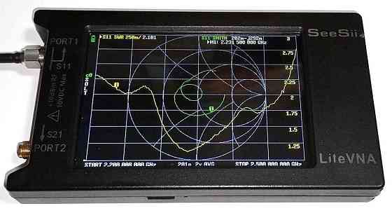 Антенна Yagi 2230-2475MHz 12dBi/5490-6050MHz 3dBi, до 15W, направленная, SMA-female Дніпро