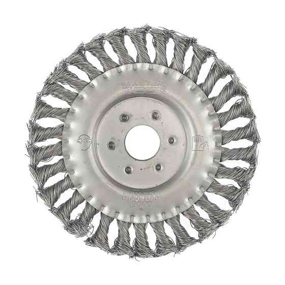 Щетка дисковая MASTERTOOL из плетеной проволоки 150х22.2 мм 19-9015 Харьков