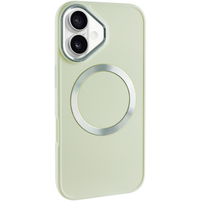 TPU чехол Bonbon Metal Style with MagSafe для Apple iPhone 16 (6.1") Херсон - зображення 6