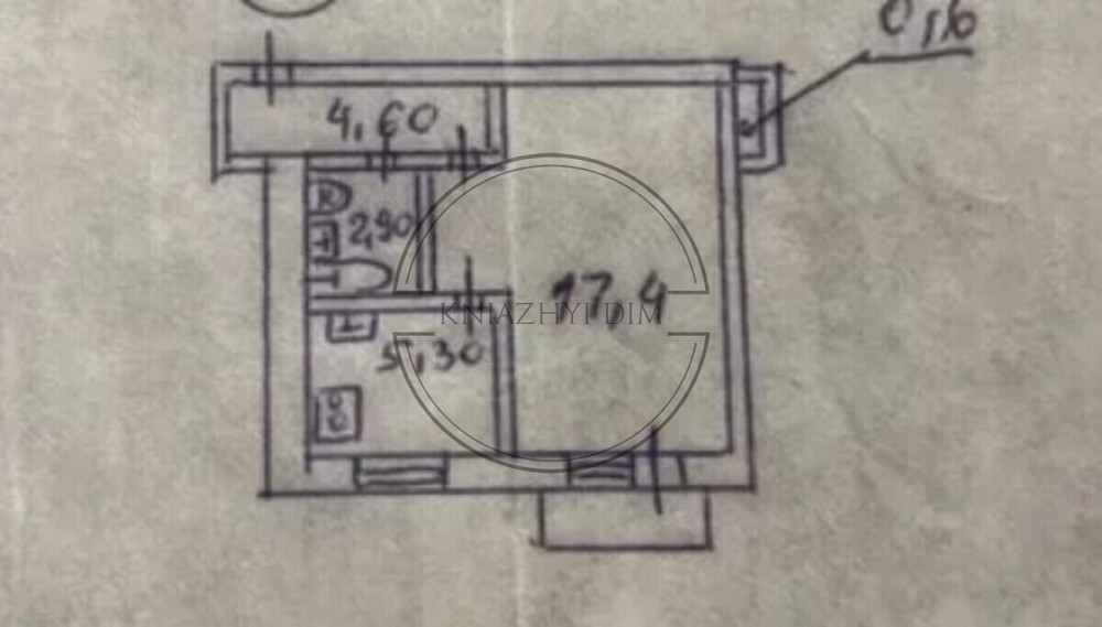 Продаж 1-но к. квартири на Печерську. №21145838 Киев - изображение 6