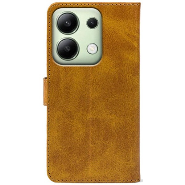 Чохол-книжка Crazy Horse Clasic для Xiaomi Redmi Note 13 4G Camel (Front) (Код товару:35250) Харьков - изображение 2
