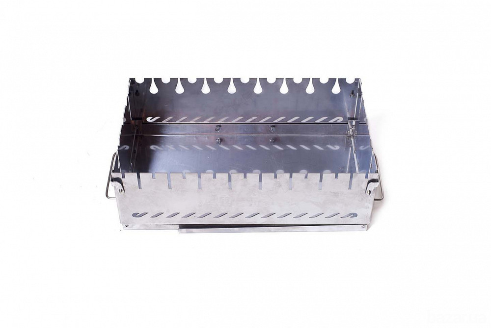 Раскладной мангал из нержавеющей стали Smoke House Case8 DeLuxe Харьков - изображение 12