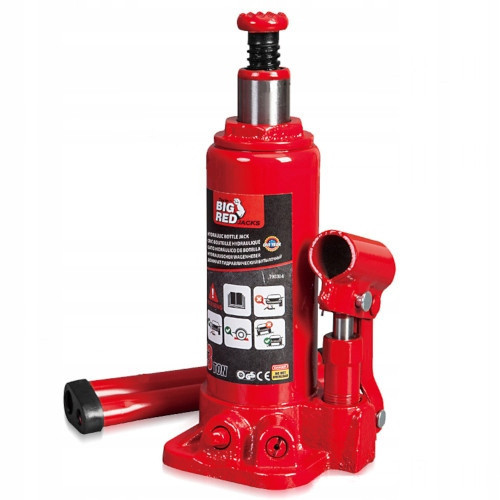 Домкрат гидравлический бутылочный 3т 194-372 мм TORIN T90304 Харьков - изображение 2
