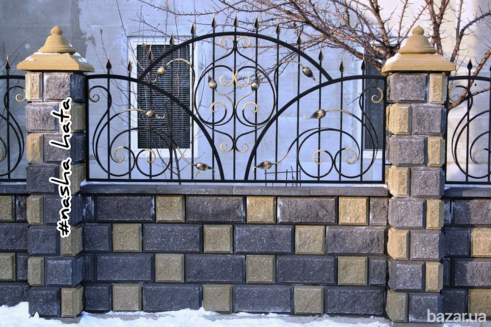 Паркан з блоків.Блок декоративний рваний від виробника Стрий - зображення 7