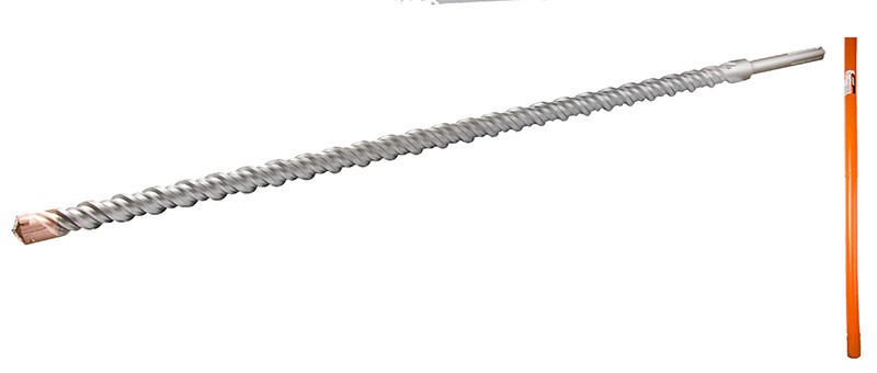 Сверло для бетона GRANITE SDS-MAX 32х1000 мм QUADRO S4 4-32-100 Харків - зображення 1