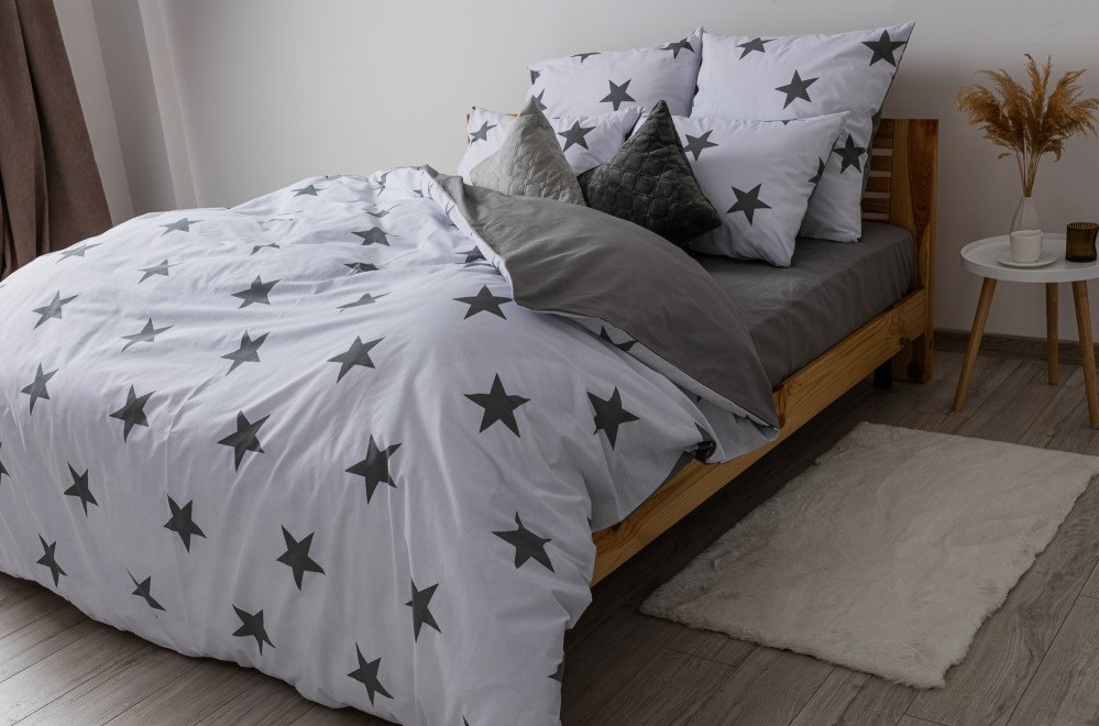 Постільна білизна двоспальне ТЕП Soft dreams Morning Star Grey 2-03858-25305 180х215 см сіра Киев - изображение 1