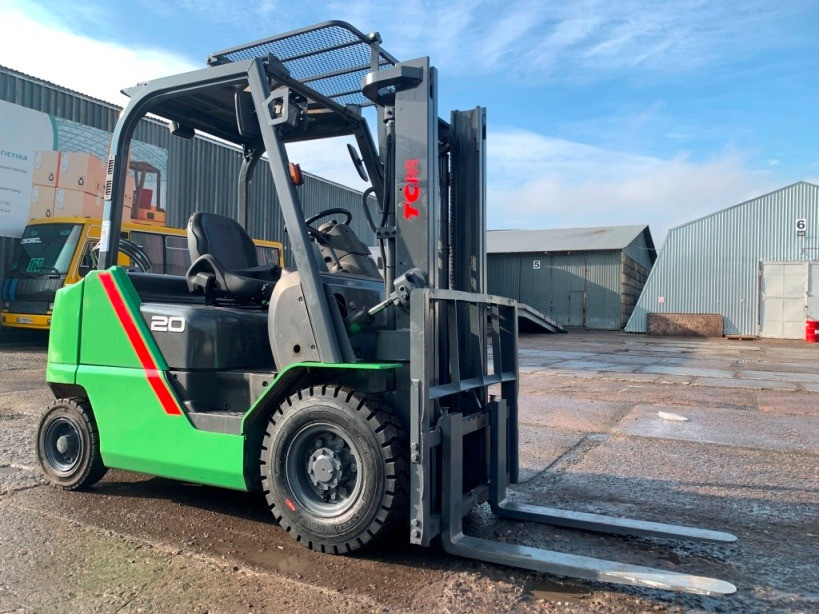 Газ-бензиновий навантажувач TCM (Nissan), із напрацюванням 7644 мотогодин. Модель: FHGE20T5. Полтава - зображення 5