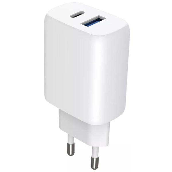 Мережевий зарядний пристрій Proove Silicone Power 2 30W (Type-C + USB) + cable Type-C to Type-C 1m W Харьков - изображение 2