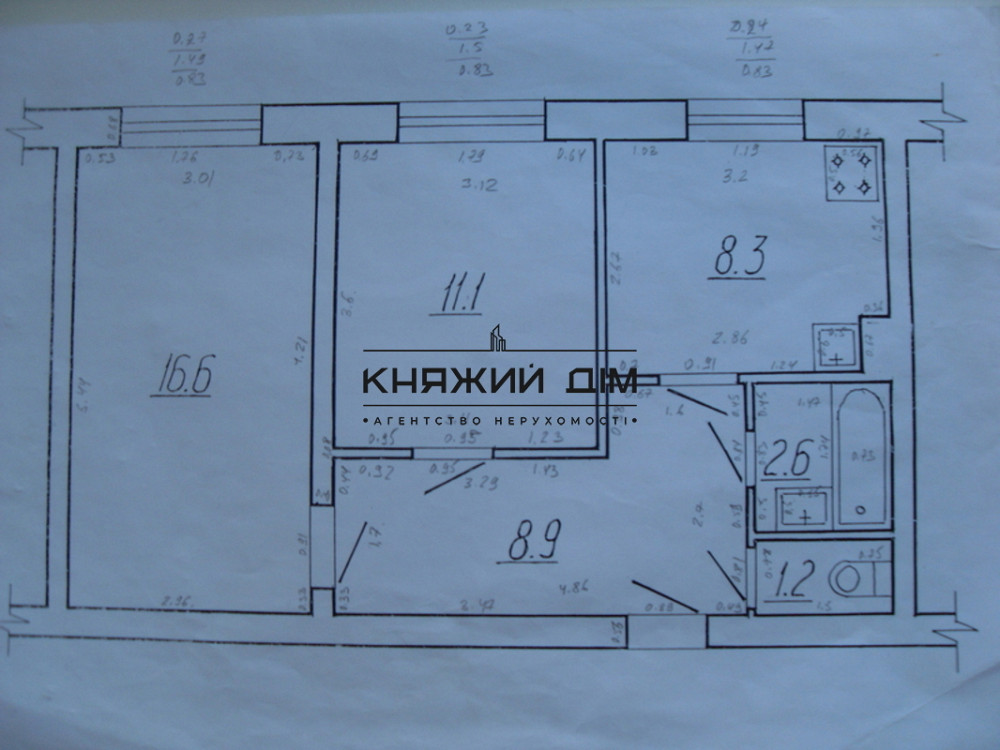 ОРЕНДА 2-кімн. роздільна квартира м. КПІ.вул. В. Ярмоли 6/8. Код 1181322 Київ - зображення 2