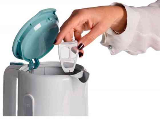 Электрочайник Ariete ART-2846 WHBL 1.7 л белый Київ