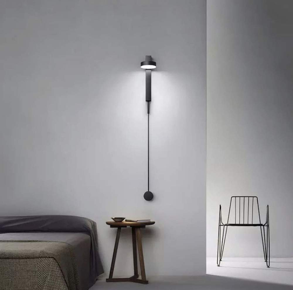 Бра настінна LED WJ015-bk-k Чорний 13х10х20 см. Киев - изображение 1