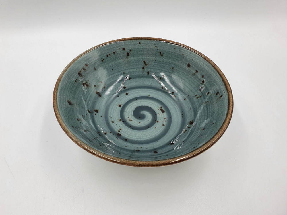 Піала TULU spiral-grey-blu-16 450 мл 16 см сірий Київ - зображення 1