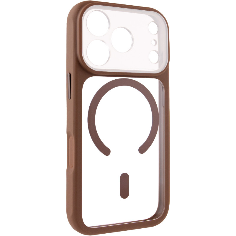 Чехол TPU+PC GETMAN Moon Clear with MagSafe для Apple iPhone 17 Pro Max (6.9") Херсон - зображення 2