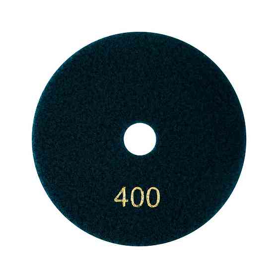 Диск алмазный шлифовальный гибкий GRANITE Ø125 мм P400 на липучке 2800 об/мин 9-12-040 Харків