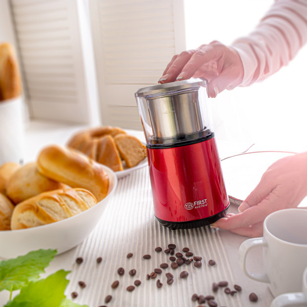 Кофемолка First FA-5486-2-RE 200 Вт красная Киев - изображение 1