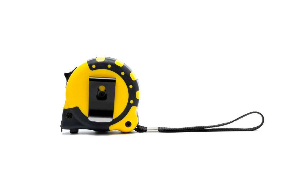 Рулетка MASTERTOOL 3 м х 16 мм с магнитами 2 фиксатора кнопка STOP покрытие TPR нейлоновое покрытие  Харьков - изображение 3