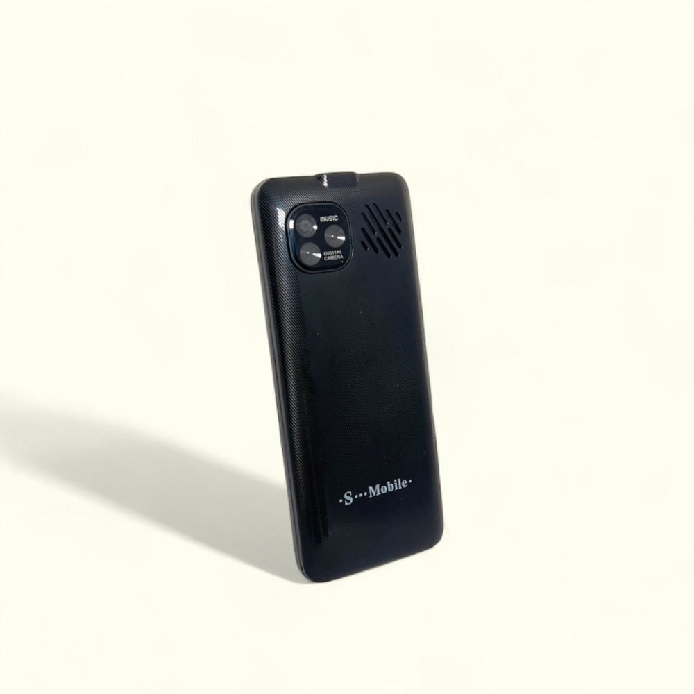 Кнопочный мобильный телефон на 4 сим карты AIEK s-mobile S73 Black Київ - зображення 6
