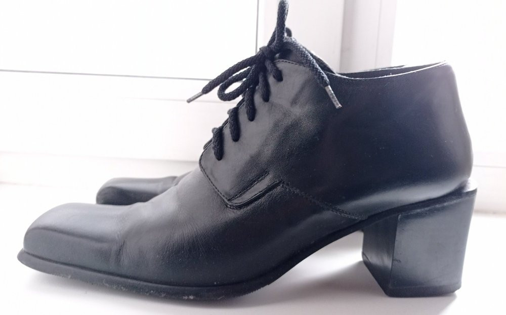 Туфли ботинки ботильоны демисезон утеплённые Кожа Италия р. 40 Київ - зображення 1