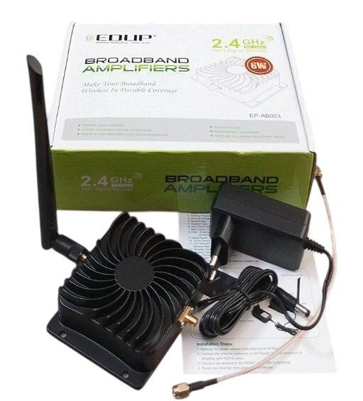 Усилитель сигнала Wi-Fi (репитер, бустер) 8W с внешней направленной антенной 20dBi (81487) Дніпро - зображення 2