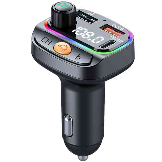 АЗУ FM модулятор WIWU QC031 MP3 Car PD20W+QC3.0 (2USB-A/1C) Херсон