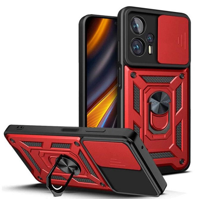 Чехол Ummi Camshield Serge Ring для Xiaomi Poco X4 GT Херсон - зображення 1