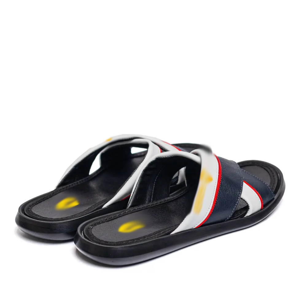 Мужские кожаные  летние шлепанцы-сланцы Київ - зображення 4