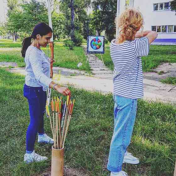 Виїзний тир зі стрільбою з лука на свято, корпоратив або захід Киев