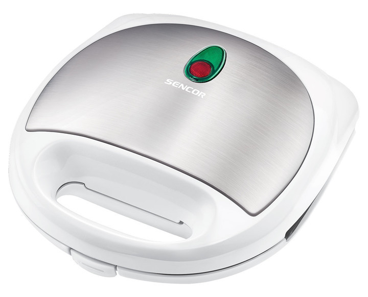 Бутербродниця Sencor SSM-4310WH 700 Вт белая Київ - зображення 1