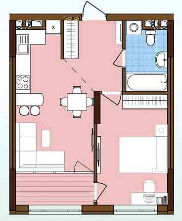 продажа 1-к квартира Киев, Подольский, 72000 $ Київ