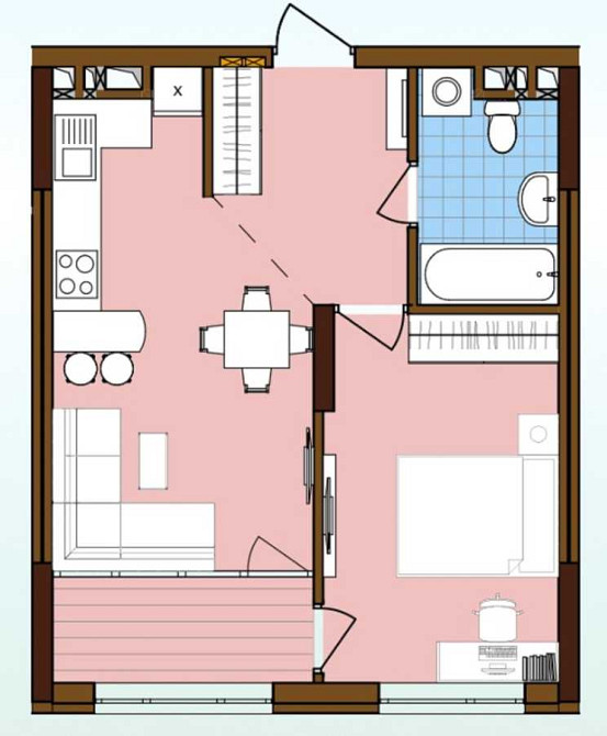 продажа 1-к квартира Киев, Подольский, 73000 $ Киев - изображение 2