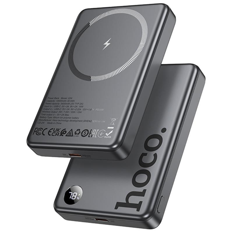 Портативное ЗУ Power Bank Hoco Q34 Clever PD20W с БЗУ 10000 mAh Херсон - изображение 1