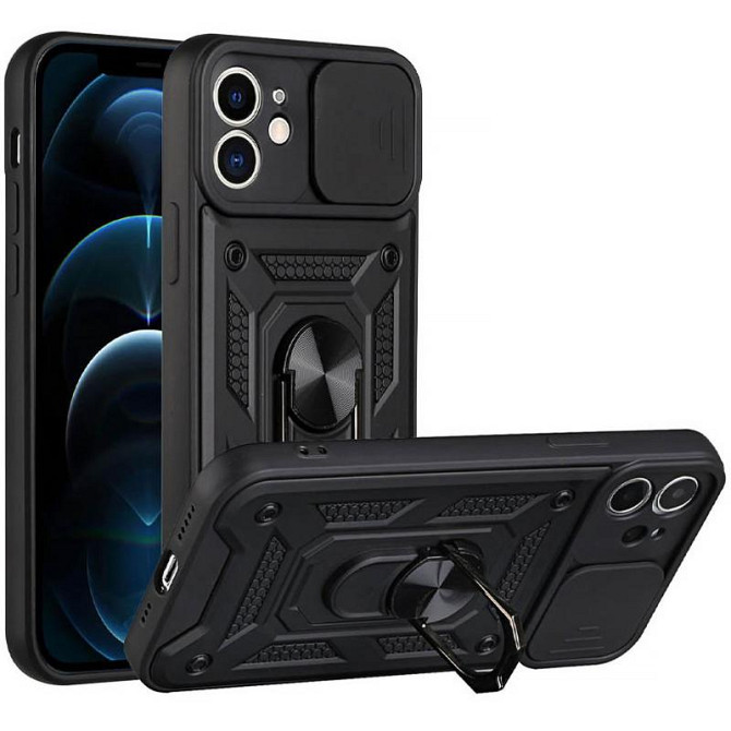 Чехол Ummi Camshield Serge Ring для Apple iPhone 11 (6.1") Херсон - зображення 4