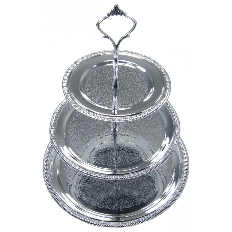 Фруктовниця 3-х ярусне KingHoff KH-1369 15.5х20.5х25.5 см Київ - зображення 1