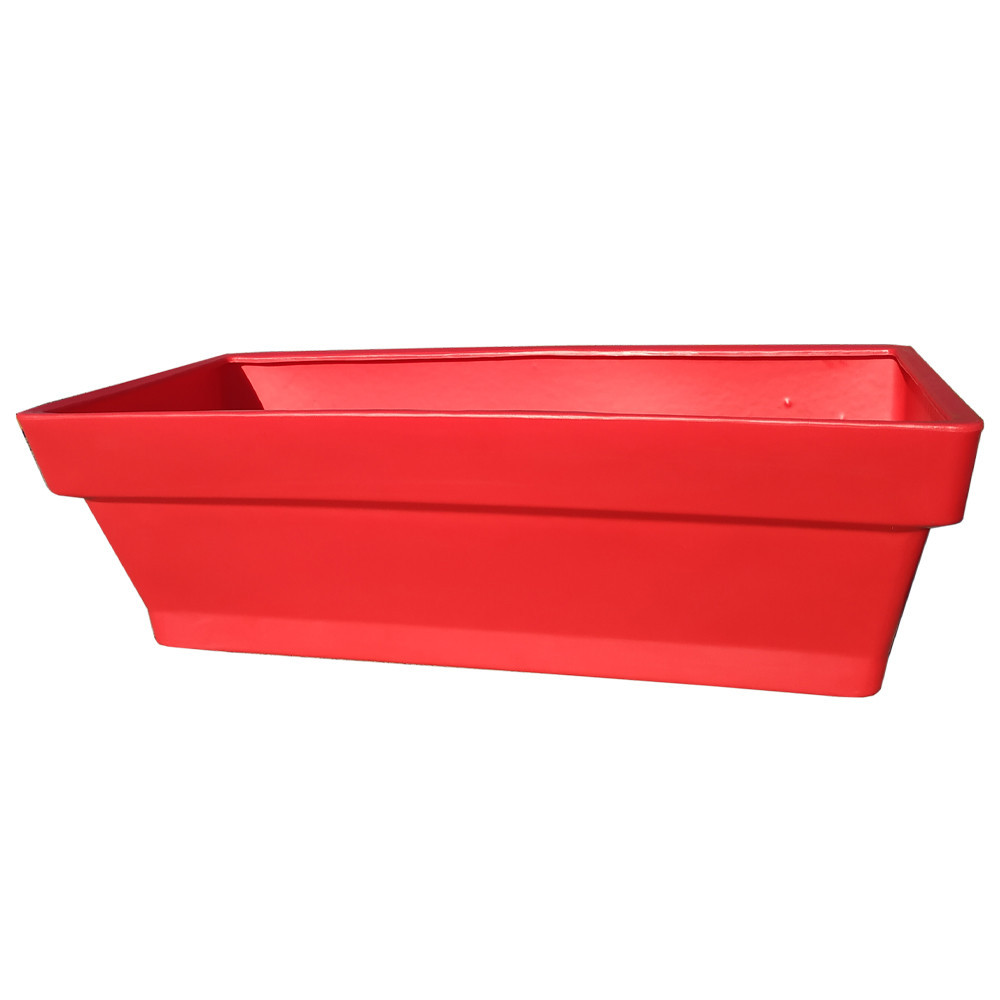 Грядка пластиковая 210 л красная Київ - зображення 4