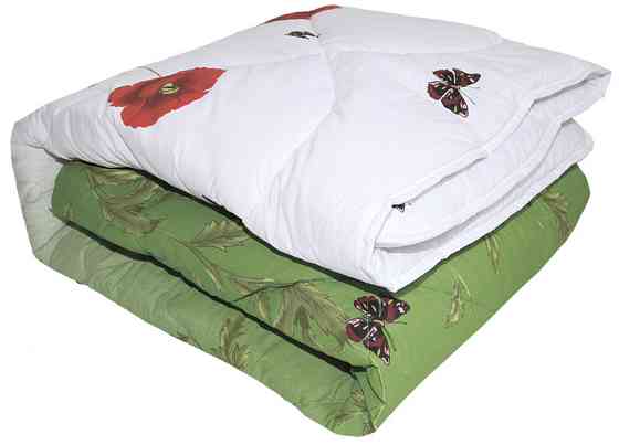 Ковдра закрита овеча вовна (Полікоттон) Двоспальна Євро 200х220 51064 Київ