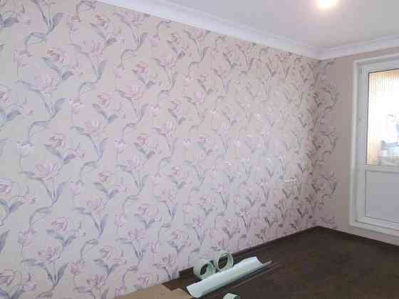 Поклейка шпалер Малярні та оздоблювальні роботи Киев