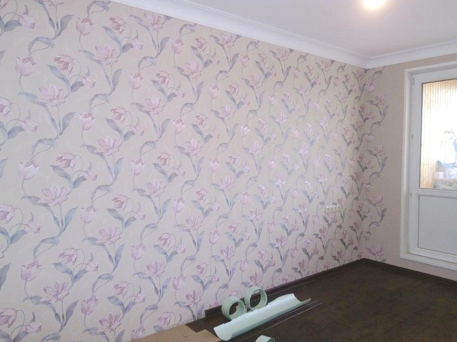 Поклейка шпалер Малярні та оздоблювальні роботи Киев - изображение 1