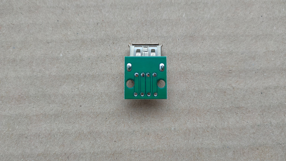 Разъем USB типа A (мама) на плате Бориспіль - зображення 8