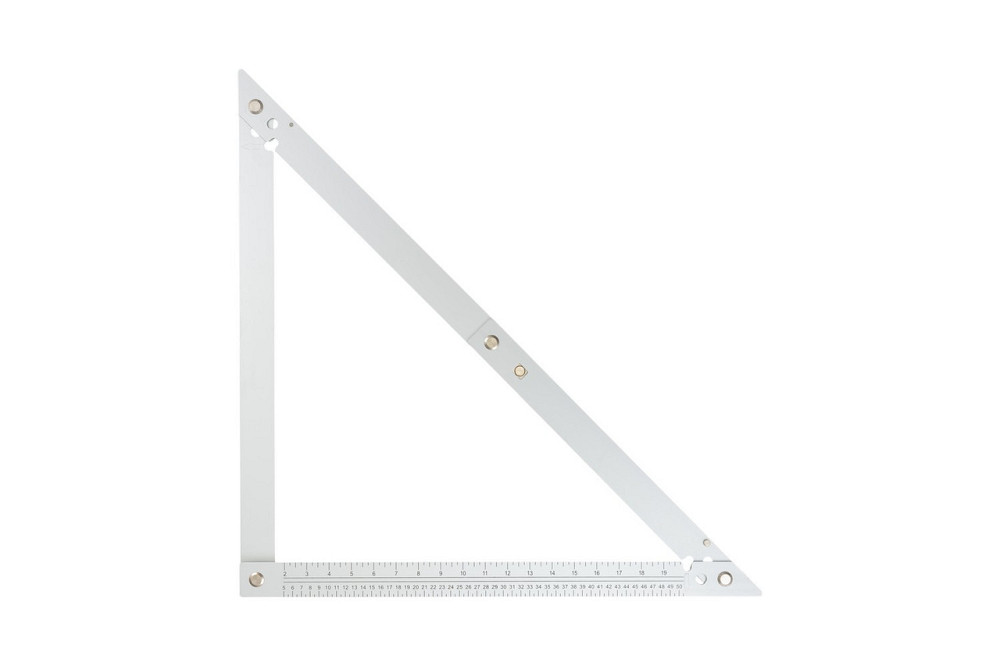 Угольник строительный складной MASTERTOOL 840х600х600 мм AL чехол для хранения 30-3513 Харьков - изображение 1