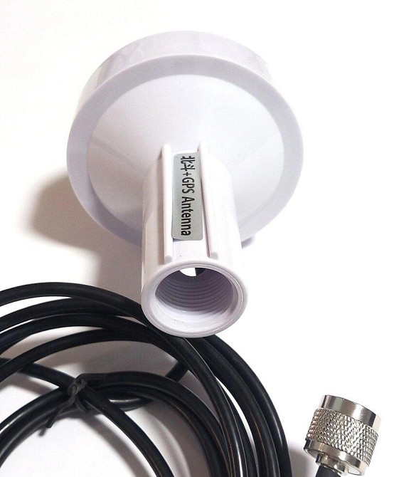 GPS антенна 1575.42MHz, RHCP, LNA усиление 35dB, Superbat Marine, кабель 3 м N-male, 3-5V (10919) Дніпро - зображення 3