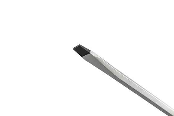Отвёртка ударная шлицевая магнитная MASTERTOOL EXTERNAL HEX SL6х125 мм ручка с TPR покрытием 49-6612 Харків