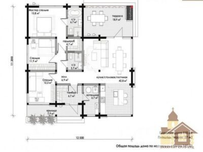 Зруб бані ціна під ключ — купити сауну з дерева від виробника Одеса - зображення 1