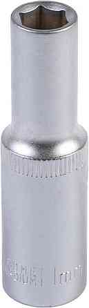 Головка торцевая 6-гранная удлиненная MASTERTOOL ½" 11 мм L 78 мм CrV 78-0511 Харків