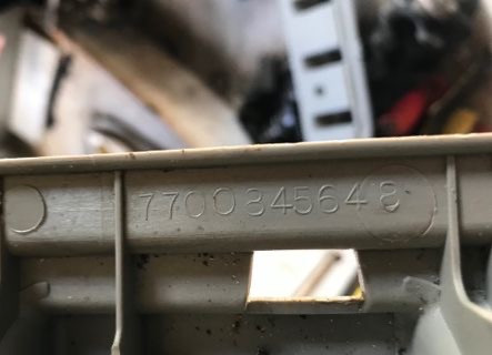 Бу накладка крепления задних сидений Renault Scenic1, 7700845648 Кропивницкий - изображение 3