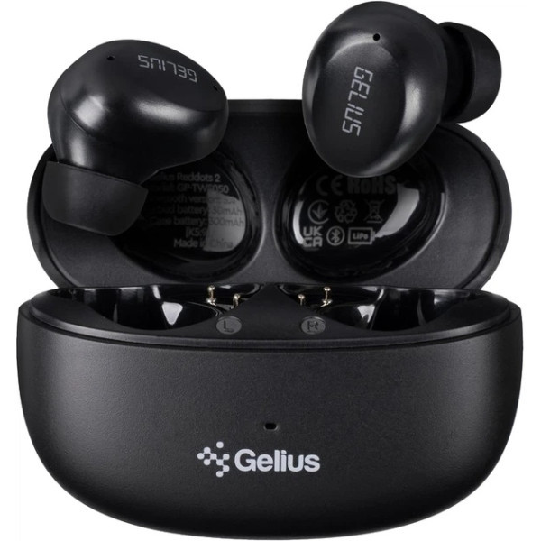 Bluetooth-гарнітура Gelius Reddots 2 GP-TWS050 Black Харків - зображення 1