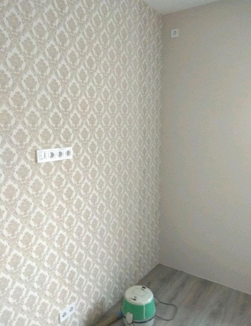 Поклейка обоев Троещина Оболонь Киев - изображение 1