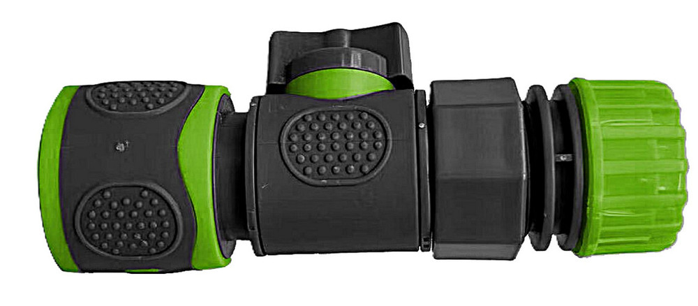 Коннектор для шланга MASTERTOOL ½" с регулировочным вентилем 92-9373 Харків - зображення 1