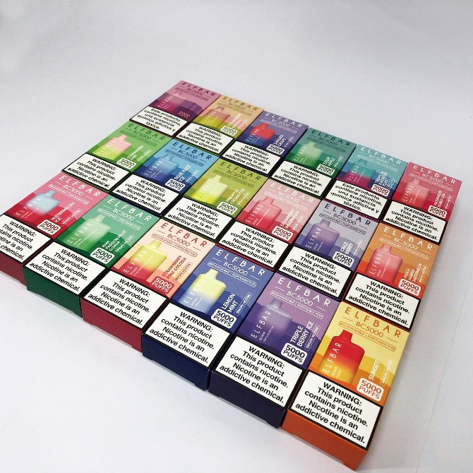 Електронна сигарета ELF BAR 5000 тяг Манго-Персик (Sunset) 5% Одесса - изображение 4