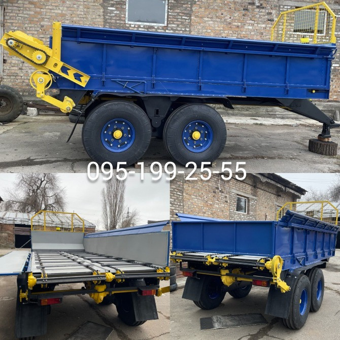 Розкидач органічних добрив РОУ-6 (причіп); запчастини - РОУ-6 Днепр - изображение 1